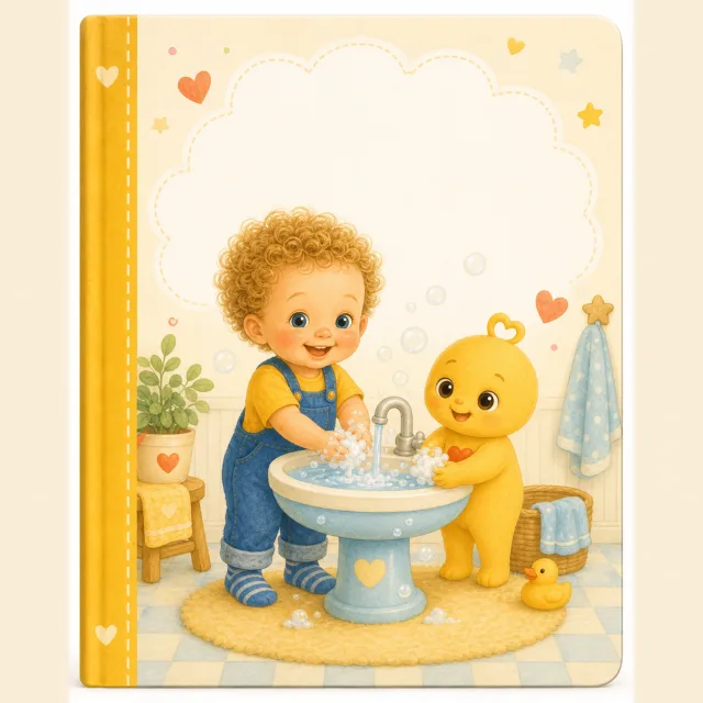 Personalisiertes Kinderbuch: Saubere Hände