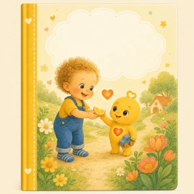 Personalisiertes Kinderbuch: Teilen macht stark